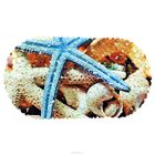  SPA-КОВРИК ФОТОПРИНТ 69*39СМ,ОВАЛ (МОРСКАЯ ЗВЕЗДА) 