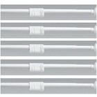 Карниз для ванной комнаты  белый 120-220 см