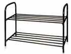  Этажерка для обуви "Ника" ЭТК2 Комфорт 2-х ярусная (усиленный металлокаркас)
