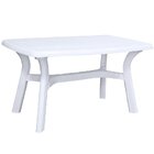 Стол пластиковый" Премиум"  прямоугольный белый