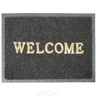 Коврик придверный из ПВХ «WELCOME» 40*60 чёрный