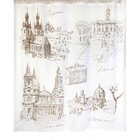 Штора для в/к фотопринт  Арт YQL-DX-077