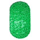 Spa-коврик для ванной 69*39 Камешки и ракушки зеленый.