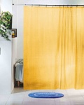 Шторы д/ванн 3D 180х180см оранжевая