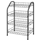 Этажерка для обуви "Ника"(арт. ЭТ2)чёрный