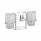 Держатель 2 стакана зубн/щётка и паста арт.103