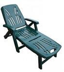 Лежак пластиковый