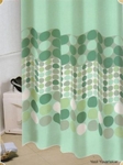 Штора для в/к полиэстер ZALEL 180*200 Yesi Yuvarlaklar