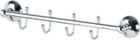 Держ.для полотенца трубчатый с 4-мя крючками 1102/2 