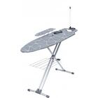 Гладильная доска Ника 9 тефлон (арт. НТ9/4)с линиями на сером