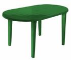 Стол пластиковый овальный(зелёный)