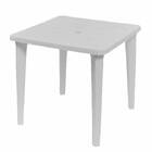 Стол пластиковый квадратный (белый)